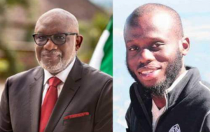 Akeredolu and his son