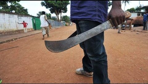 On June 23, 2023, a Kwara herder uses a cutlass to shave a girl for sex