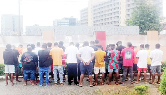 As the EFCC makes 33 arrests, four fraudsters are sentenced to prison