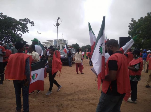 SubsidyProtests: Work pioneers, others collect at Solidarity Wellspring, Abuja