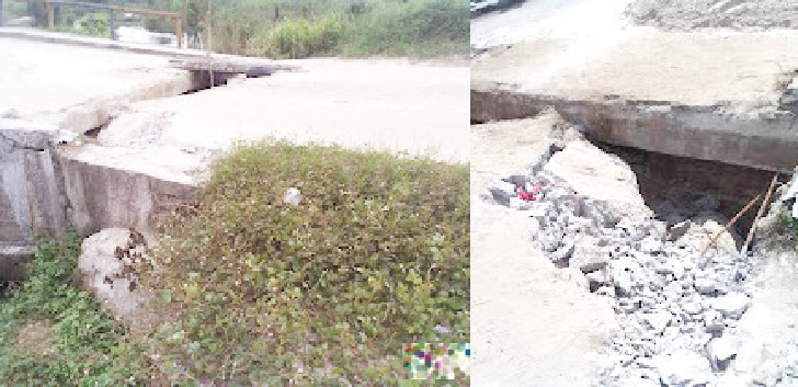 People in the Delta scream on collapsed bridge