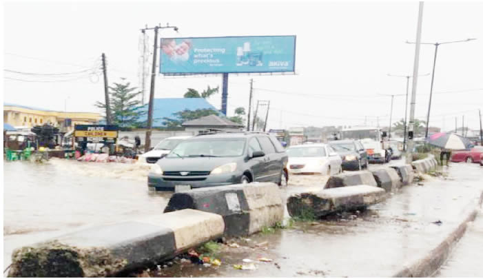 Heavy Rainfall Triggers Flooding and Gridlock in Lagos