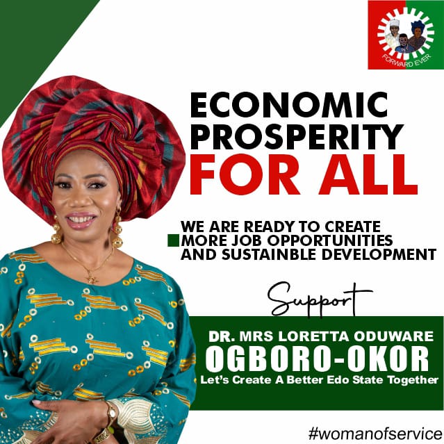A Vision for Change: Dr. Mrs. Loretta Oduware's Commitment to a Better Edo State"