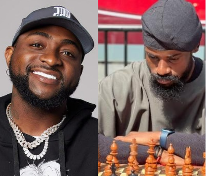Guinness World Record: Davido cheers on Nigerian chess master, Onakoya in New York