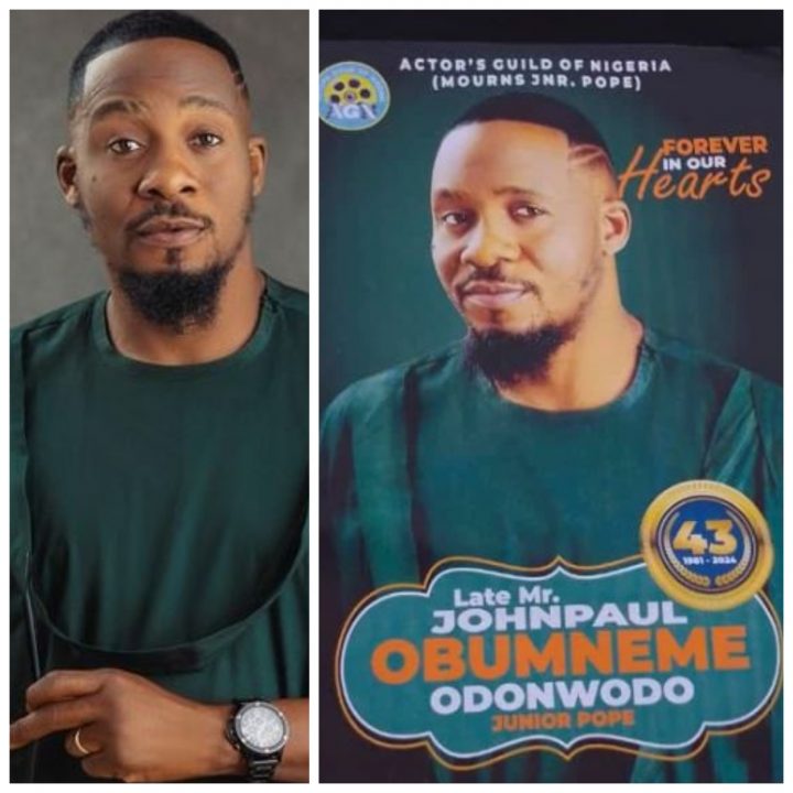 Actors Guild of Nigeria Implements Restrictions on Picture and Video Recording at Junior Pope's Funeral