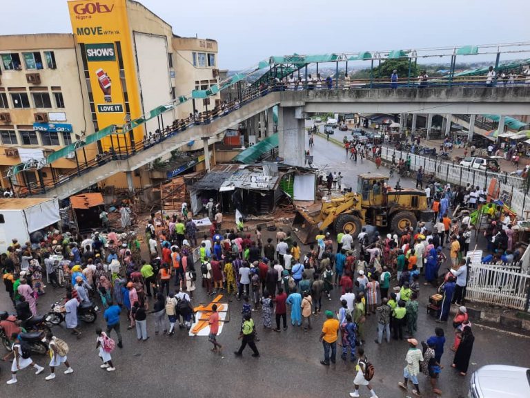 Traders seek relocation as Ogun demolishes ‘illegal’ shops, shanties