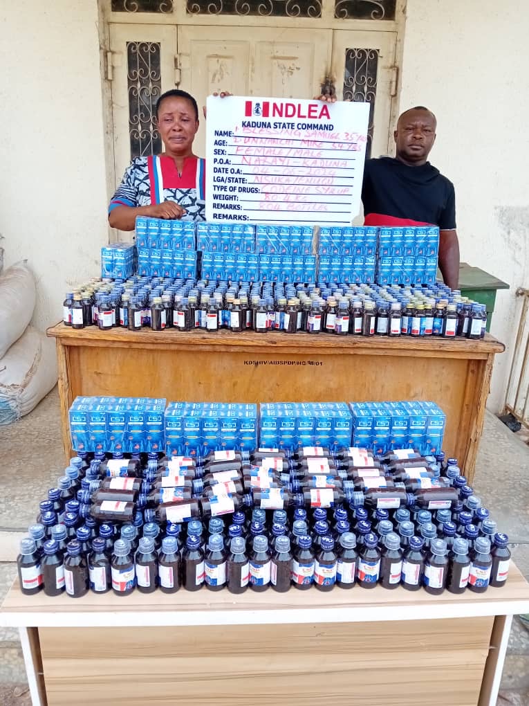 NDLEA Seizes 175,000 Bottles of Codeine Shipment from India