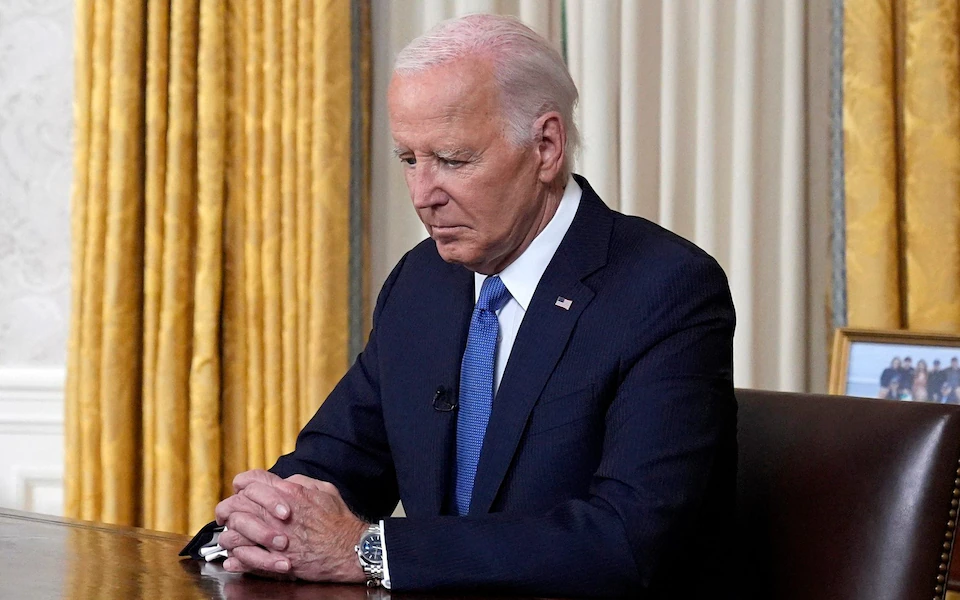 Joe Biden channels George Washington in final farewell to his campaign