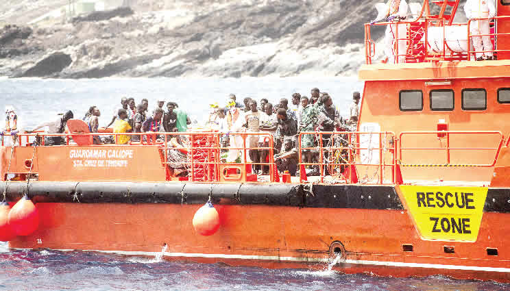 136 African Migrants Rescued at Spanish Port Amid Rising Migration Crisis