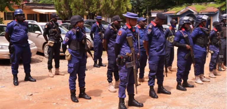 NSCDC Arrests Five Suspected Vandals in Abuja