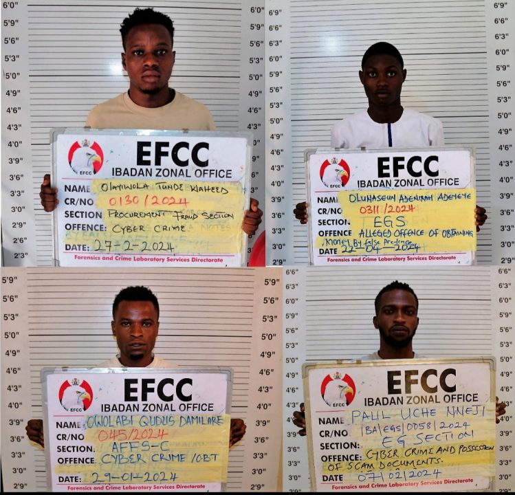 Court Sentences 39 Suspected Internet Fraudsters in Oyo State