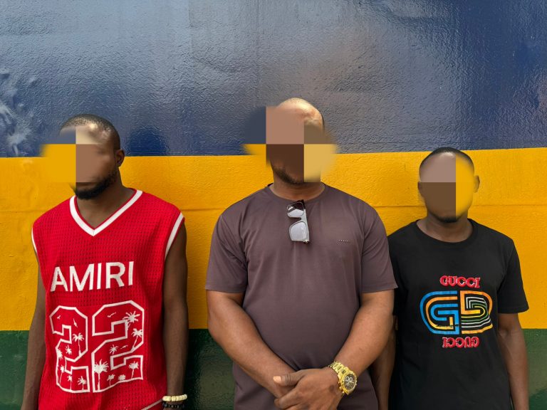 The Lagos State Police Command has arrested three suspects for brutally assaulting a salesgirl in Lagos.