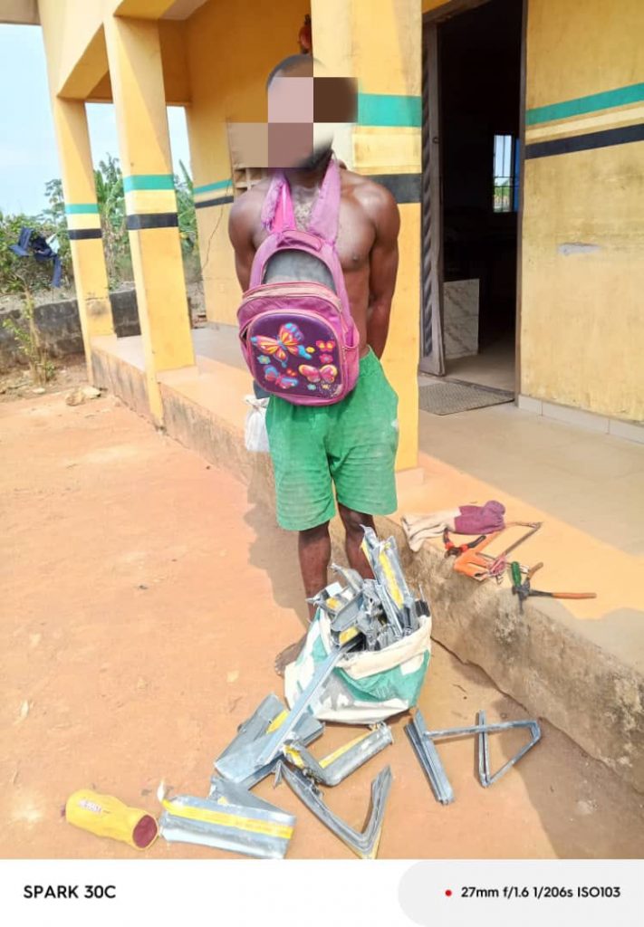 Ogun Police Arrest 31-Year-Old Man for Burglary, Theft of N2.6m Properties